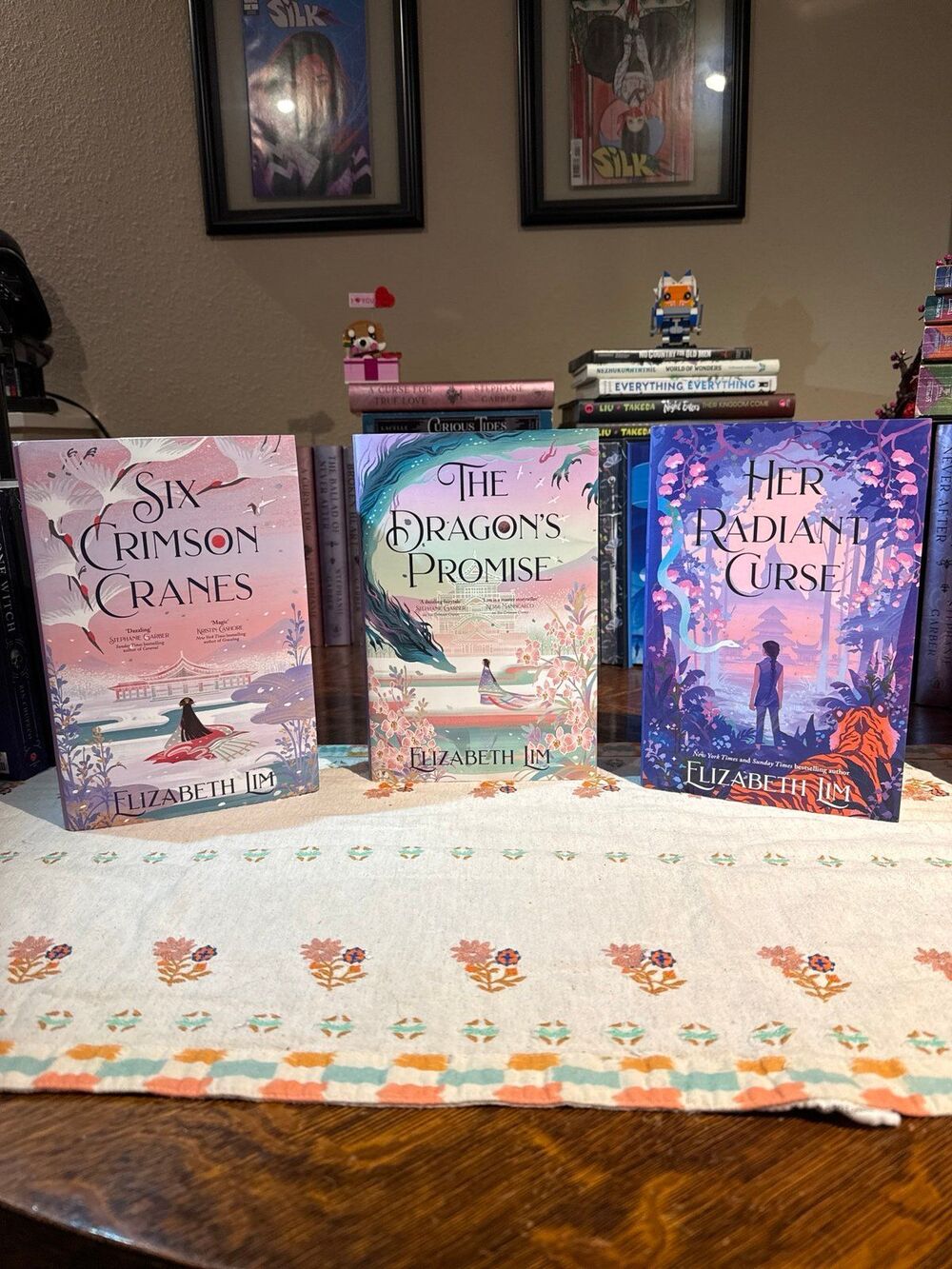 Six Crimson Cranes Trilogy Fairyloot Editions by Elizabeth Lim